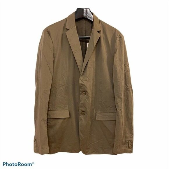Theory Simons GD Blazer Beige Flap Pocket 42 NEW - Picture 1 of 9
